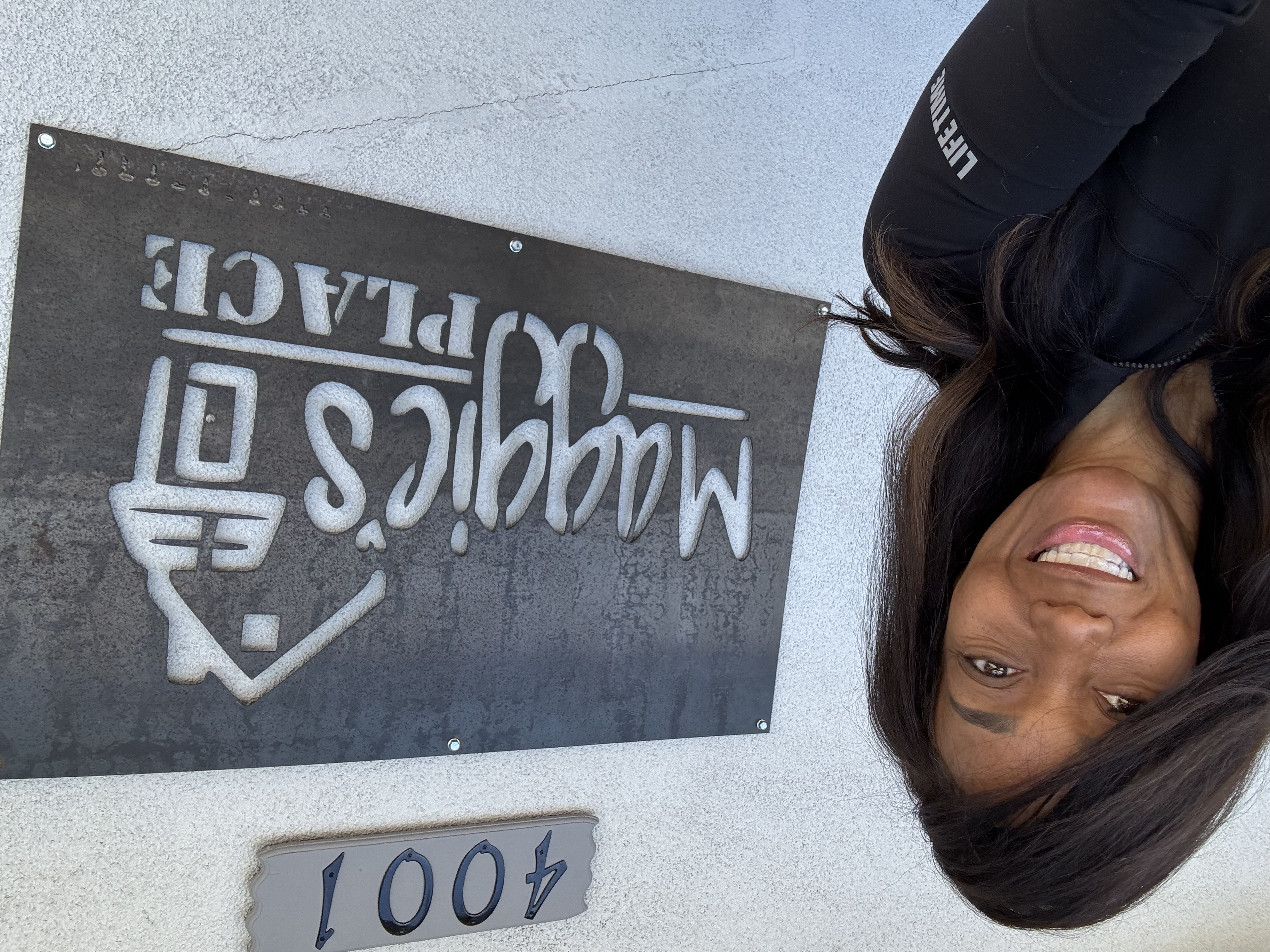 Doria Michelle Tabron in a professional salon setting, reflecting career-readiness mentorship.